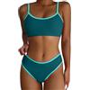 Generico 2026 Completino sexydonna Biancheria Intima Sexy Costumi da Bagno Donna Bikini Brasiliana Body Addio al Nubilato Costume Intero Modellante Pareo Mare Due Pezzi Interi Crochet IT(Rosso,M)
