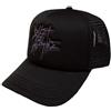 Rock Off officially licensed products Bullet for My Valentine Purple Logo Mesh Back Cappellino da Baseball Size One Size
