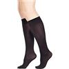 POMPEA 12 Paia Gambaletto Donna Coprente Microfibra 50 Den Nero Taglia Unica