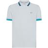 SUN68 Polo Manica Corta A35112 Colletto con Striscia Grande Tg. M col. 01 Bianco