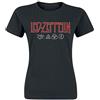 Led Zeppelin Logo & Symbols Maglia Donna Nero M