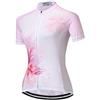 JPOJPO Maglia da ciclismo da donna, a maniche corte, con gatto, rosa, ad asciugatura rapida, S-3XL