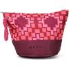 Me-Fui FUI Pochette fucsia da donna con stampa geometrica UNI