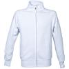 JRC 993128 Malesia Man Felpa da Uomo Misto Cotone Poliestere Chiusura Zip Lunga Tasche Laterali Bianco (M)