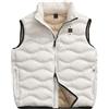 Blauer giubbotto piumino ecologico smanicato da uomo 25SBLUX02230 bianco S