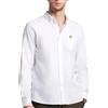 Lyle & Scott Uomo Camicia Oxford Leggera Regular Fit Bianco L