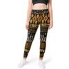 TropicalLife Pantaloni lunghi da yoga da donna con stampa dell'antico Egitto (codice S) a vita alta elasticizzati pantaloni fitness da donna leggings da palestra leggings da corsa, Colore, S