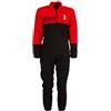 hermet Pigiama Milan, in Pile, Maglia Maniche Lunghe Pantalone, Pigiama Milan per Adulto, Unisex, Mezza Zip, Nero, Taglia S