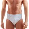 Enrico Coveri Slip Uomo Offerta 6 E 12 Pezzi, Slip Uomo in Cotone BIELASTICO Elastico EST. Mutande Uomo 80231000 (6 Pezzi Bianco, L, l)