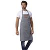 Siggi Grembiule Masterchef Italia Ufficiale - Con Ricamo Nome Personalizzato - Originale - Unisex - Idea Regalo (Grigio)
