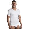 Luca Confezione da 2 Pezzi Maglie Intime Uomo in 100% Cotone Pettinato SANFORIZZATO con EULUX - Anche Taglie CALIBRATE - Prodotto Made in Italy