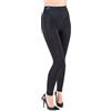 CzSalus Leggings (Pantaloncino Lungo) Snellente, Anti-Cellulite con Caffeina+vitamina E Nero Tg. XS