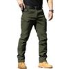 Generisch 2025 - Pantaloni cargo da uomo, in tessuto stretch, softshell, comodi, Slim Fit, resistenti, leggeri, ideali per escursionismo, viaggi, uso quotidiano, marrone, XL