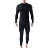 Iron-Ic - Kit Promo Box Maglia Maniche Lunghe + Leggings Uomo Thermic Seamless Thermo Light - Fitting Slim Compression - Art. 900480 (L/XL, Nero)