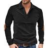 CEWIFO Camicia da Uomo in Velluto a Coste Stile retrò per Stagioni Primaverili Autunnali con Design Casual E Confortevole Maniche Lunghe Camicie Elasticizzata