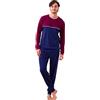 Noidinotte; more than pyjamas Noidinotte - Pigiama Uomo Caldo Cotone Articolo Giulio. - S Bordeaux