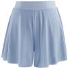 INOKAI Gonnellino Danza Pantaloncini da Ballo da Donna, Pantaloni da Balletto, Pantaloni da Yoga, Gonna, Allenamento, Sport, Danza, Corsa, Pantaloni Corti, Copricostume(Gray,165-170cm)