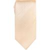 Remo Sartori - Elegante Cravatta Sposo per Cerimonia Seta Colore Crema Champagne, Made in Italy, Uomo