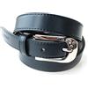 CHARRO C2074 Cintura Donna (girovita 90 cm, lungh. tot. cintura 105 cm, blu)