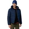 NORTH SAILS Giacca da Uomo Imbottita Ultra Leggera con Cappuccio Rimovibile (Blu Navy) XL