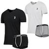 hermet Completo Intimo Juve - Maglia Girocollo e Boxer | Abbigliamento Intimo Ufficiale Juventus FC Calcio PS 08917
