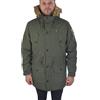 Lambretta, parka fishtail da uomo, retro, stile mod, sherpa, foderato, cachi, S