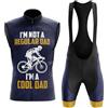 Mydawan Completo Ciclismo Uomo Abbigliamento Bici MTB Estivo Tuta Ciclista,Maglietta Bicicletta Senza Maniche Gilet e Salopette Pantaloncini con 19D Gel Imbottiti,Maglia da Ciclo Asciugatura Rapida(C9,L)