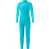 Agoky Bambina Tuta Intera da Ginnastica Artistica Pantalone Lungo Ballerina Leotards Danza Classica Balletto Strass Costume da Ballo Dancewear Bianco E 15-16 Anni
