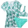 JokeLomple Bikini Ragazza Costume - Gonna Surf Costumi Bagno Costume due Pezzi Volant Set Costumi Bagno Bambina 2 Pezzi Set Estate Trikini Crop Top + Slip 1/2/3-Pezzi Beachwear Tankini Con Gonna Bagno