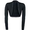 Gothicana by EMP Donna Bolero Nero con Pizzo M