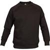 Generico James Ross Collections-Felpa da Uomo NEW CUBA MAN in Cotone Poliestere con Maniche Raglan e Girocollo,BLACK-M
