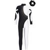 Freebily Body da Ginnastica Artistica Bambina Maniche Lunghe Balletto Leotards Body Danza Classica Ballerina Tuta da Pattinaggio Artistico Bodysuti da Allenamento Dancewear Borgogna&Nero 13-14 anni