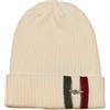 Aeronautica Militare Berretto Uomo A Coste Con Bandiera Tricolore CU0080UL00555 Colore Beige
