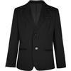 Manyakai Bambino Ragazzo Blazer Giacca Abito Smoking Completo Serata Cerimonia Matrimonio Battesimo Abbigliamento 3 14 Anni Nero 13-14 Anni