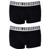 Dirk Bikkembergs Bikkembergs Bipack Boxer Uomo Art. 1308 n° 2 Pezzi Confezione Scatola bikkemberg, Nero, XL
