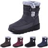 Sonnena Stivali da Donna da Neve Antiscivolo Scarpe Sci Donna Caldo Trekking Boots Stivaletti Casual Alla Caviglia Doposci Foderati Stivali Neve Pelose Comode Scarponcini Impermeabil Morbide