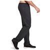 Leo Corsetteria Pantalone Uomo Invernale Felpato 2 Tasche Coulisse Fino 4XL Fratelli_Campagnolo Taglia XXXXL (58/60) Nero U901 4XL