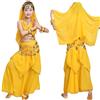 pvucpot Top Bambina Costume Da Ballerina Del Ventre, Abiti Da Ballo Latinno Per Bambine Abiti Costum A Maniche Lunghe Per Danza Del Ventre Bambina Dance Bambin Gonna Frange Ragazze