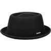 Stetson Pork Pie Cappello di Feltro di Lana Tascabile Unicolore Unisex Tutto l Anno