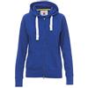 Ergos Workwear Payper - HAWAII+ LADY Felpa Sfiancata da Donna con Cappuccio Zip Intera in Cotone Colore: SMOKE, Taglia: S