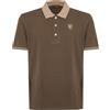 Blauer Polo in Piquet Oakland (IT, Testo, 3XL, Regular, Regular, Green)