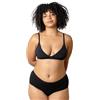 Ecowoman | Mutandine mestruali per Donna | Flusso Abbondante | Slip mestruali Lavabili e a Prova di perdite per Il Ciclo o l'incontinenza (Vita Alta-Nero, XL)