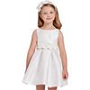 Abel and Lula Abel & Lula Vestito Bambina Mikado Bianco 5027