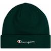 Champion Lifestyle Caps (806064) - Recycled Acrylic Knitted Yarn Embroidered Script Logo Berretto, Verde Bottiglia (HLG), Taglia Unica Unisex - Adulto FW24