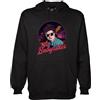 MAGLIERIA CONFORTI Felpa Cappuccio Steve The Babysitter Portrait Serie TV Sweatshirt Taglia Unisex Adulti v.2 (IT, Testo, M, Regular, Regular, Nero)