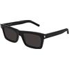YVES SAINT LAURENT SL 461 Betty Occhiali, Nero-Nero-Nero, 58 Donna