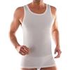Liabel, Set da 6 Canotta in 100% Cotone Comodo e Resistente. Colore Bianco Taglia L