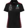 Mercedes AMG Petronas Formula One Team - Polo Team 2023 da Donna - Nero - Taglia: S