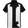 Candow Look Mens Retro Bowling Shirt Online Shirts Vintage Camicie