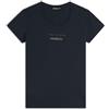 FREDDY - T-Shirt in Jersey Stretch con Grafica Bicolore, Donna, Blu, Small